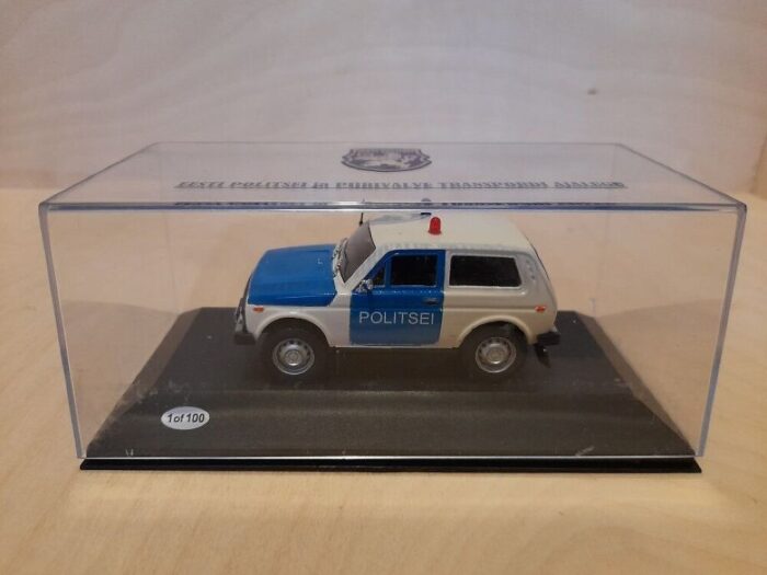 Niva VAZ 2121 Estonian Police 1/43