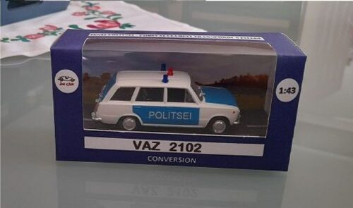 Eesti Politsei Lada Vaz  2102 1/43