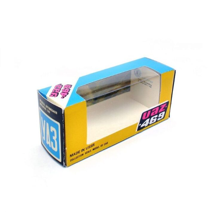 УАЗ 469 Коробка Реплика 1/43