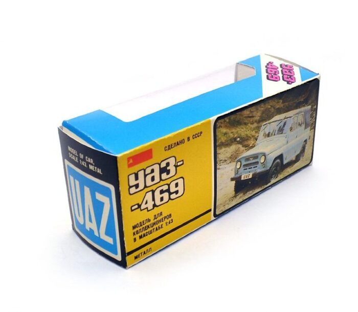 УАЗ 469 Коробка Реплика 1/43 — изображение 2