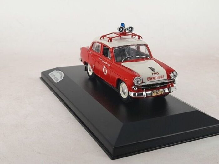 Moskvich 407 Firefighting operational vehicle 1/43