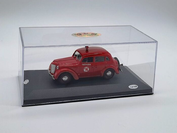 Moskvich 400 Firefighting truck 1/43
