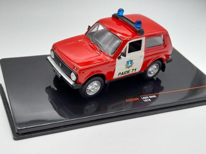 Fire truck Niva Vaz LADA 2121 Paide Estonia 1/43