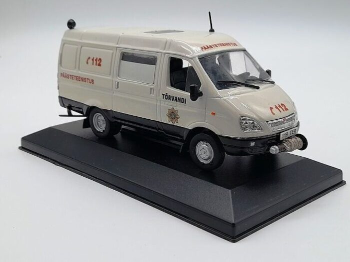 GAZ 27057 Gazelle Estonian Former Tõrvandi 6-4 Rescue Truck 1/43 - Image 4