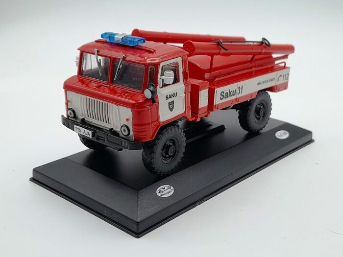 Fire truck GAZ 66 Saku Estonia 1/43