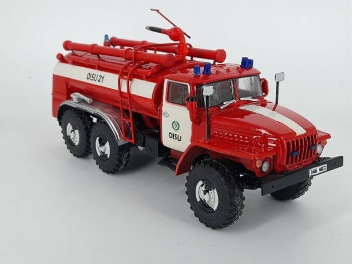 Урал 5557 Oisu Пожарная машина Эстония 1/43 — изображение 4