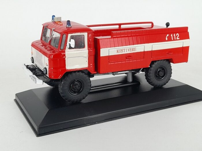 Fire truck GAZ 66 Kostivere Estonian Rescue 1/43