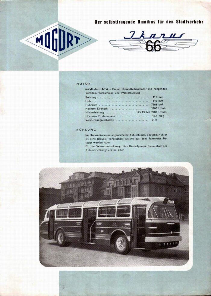 ИКАРУС 66 1955 OMNIBUS 1/43 ЗЕЛЕНЫЙ — изображение 5