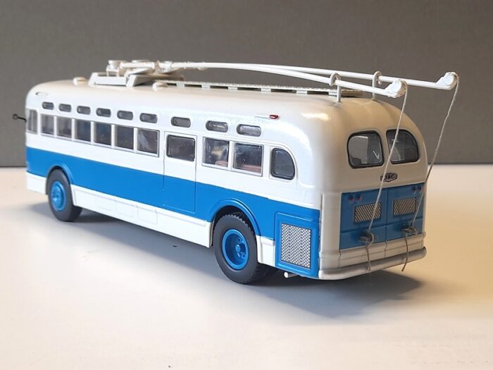 ZIS 154 bussil põhinev trollibuss . Rumeenia Bukarest 1960a. - Image 3