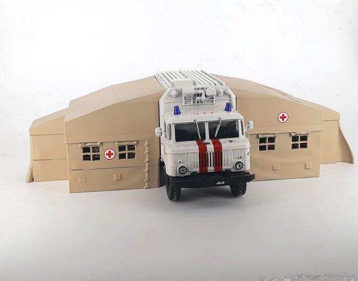 GAZ 66 - AP-2 Mobiilne hospital 1/43 - Image 4