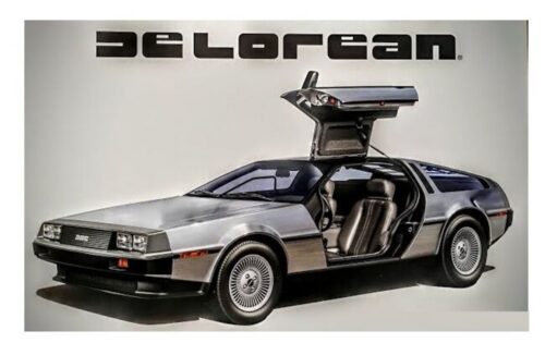 DeLorean DMC-12 (Back to the Future) - Kit card