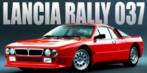 Legendaarne Lancia Rally 037 mudel, kokkupaneku komplekt, skaala 1/43.